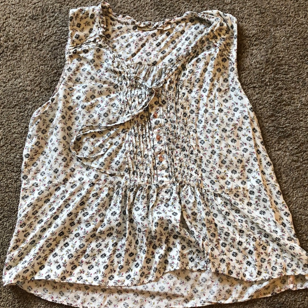 Anthropologie Holding Horses Tank Top 12P